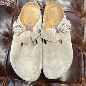 Birkenstock Boston Soft Footbed Clogs, size 40